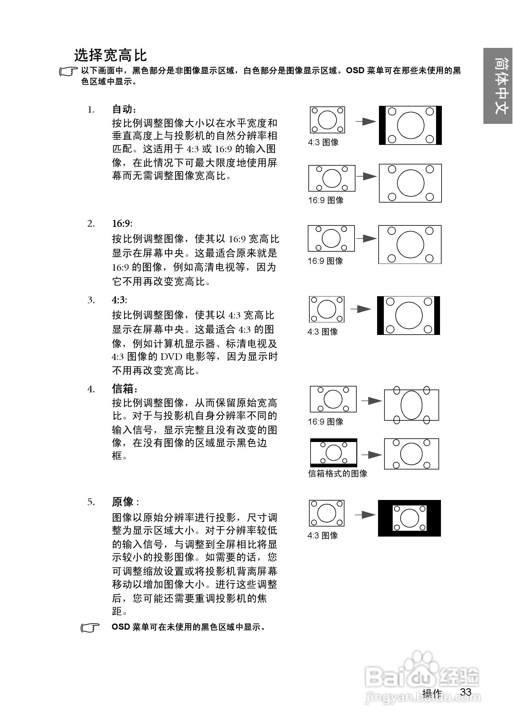 明基SP840投影机使用说明书:[4]