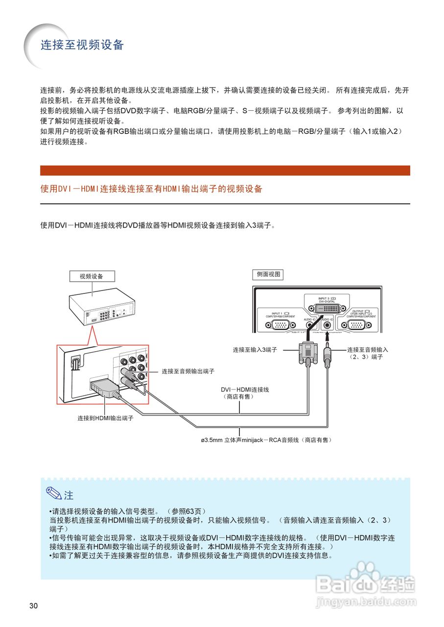 EIKI爱其 EIP-4500投影机说明书:[4]