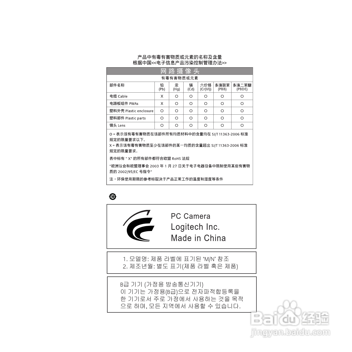 罗技网路摄影机HD C270使用手册:[5]