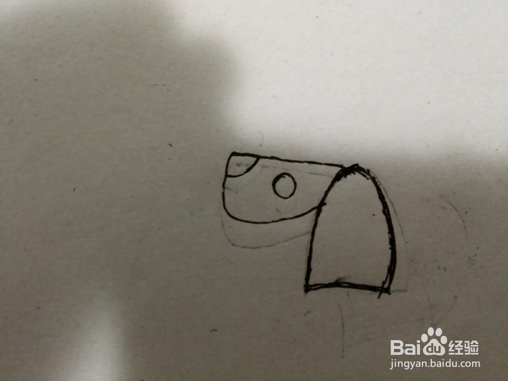 教你的宝宝画画------小狗