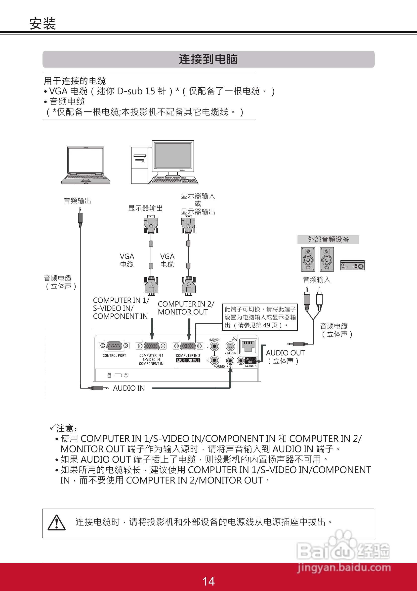 优派PJL6233投影机使用说明书:[2]