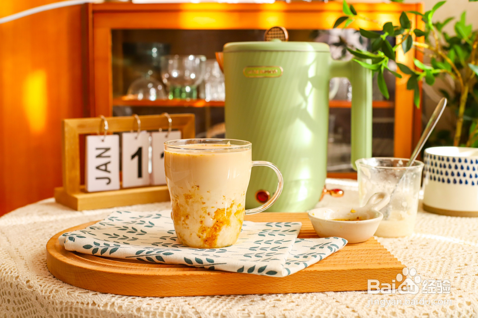 桂花酒酿拿铁的做法