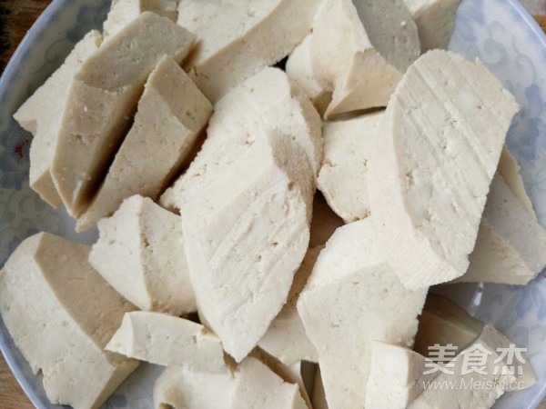家常素豆腐的做法