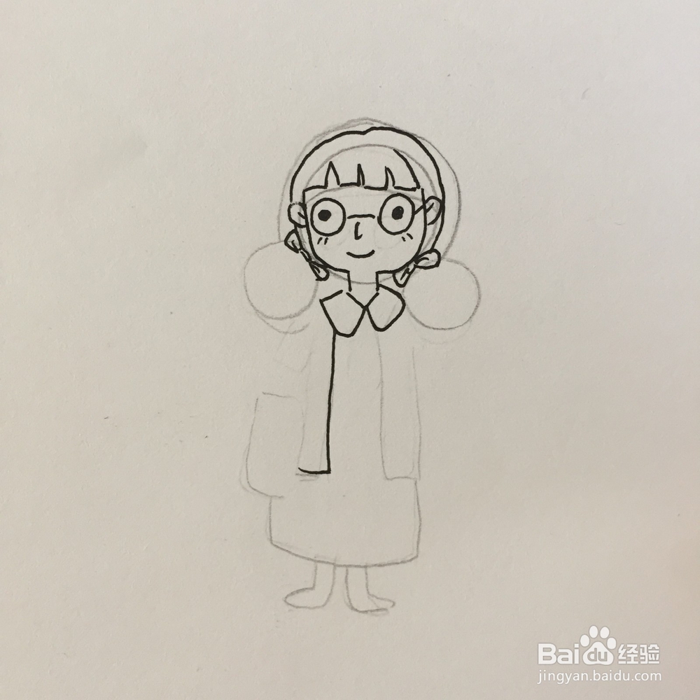 简单几步画出日系少女的方法