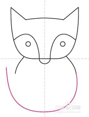 狐狸的画法步骤图片