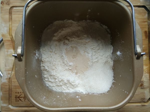 蜜豆南瓜小面包