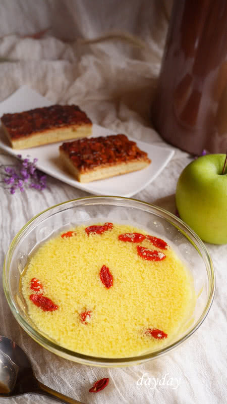 酒酿枸杞鸡蛋花