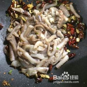怎么做干锅酱香鱿鱼