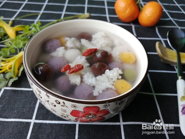 如何制作醪糟小汤圆