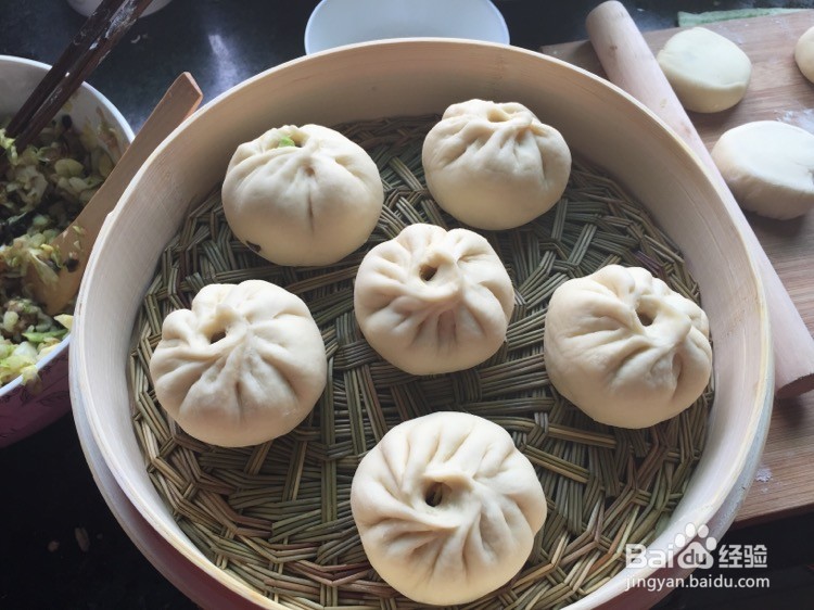 菜包子的做法