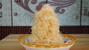 香甜土豆松制作过程