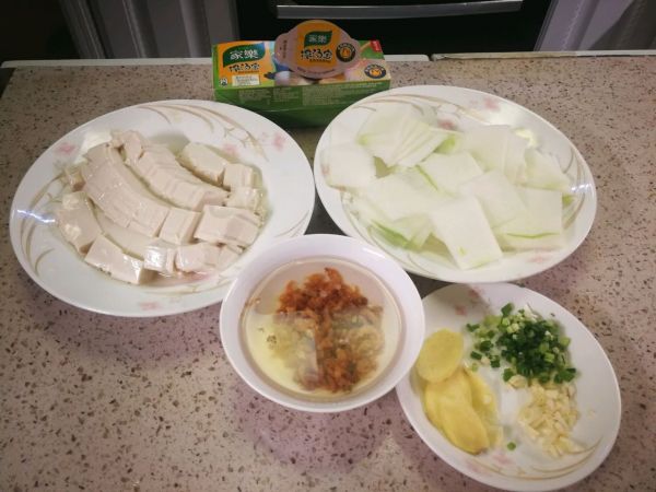 冬瓜海米什锦汤