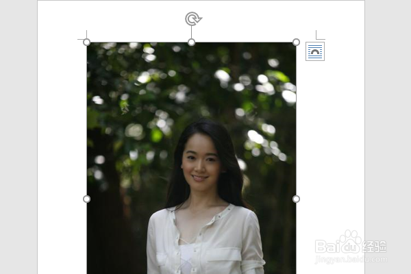 word2016如何制作明星卡贴——左小青四