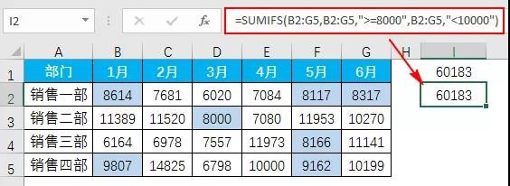 Excel:SUM函数