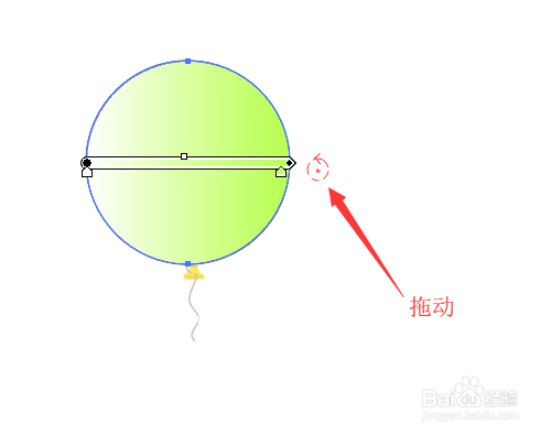 illustrator-调整图形中渐变色显示方向