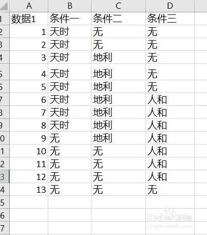 Excel高级搜索的多条件并行搜索(与)