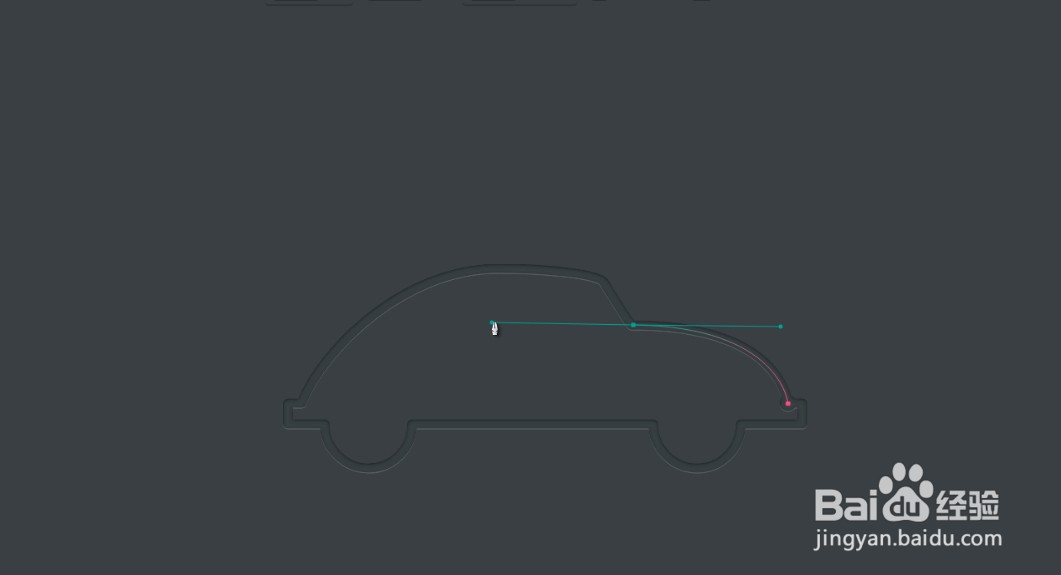 如何用钢笔工具绘制小汽车