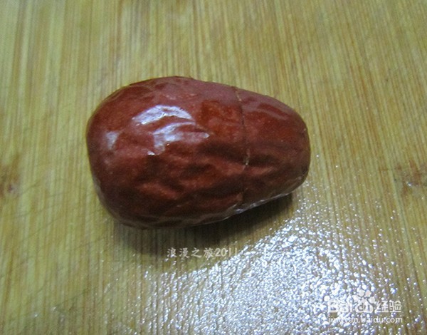 大枣制作圣诞老人圣诞雪人