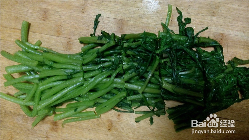 家常凉菜：芝麻酱拌蒿子杆