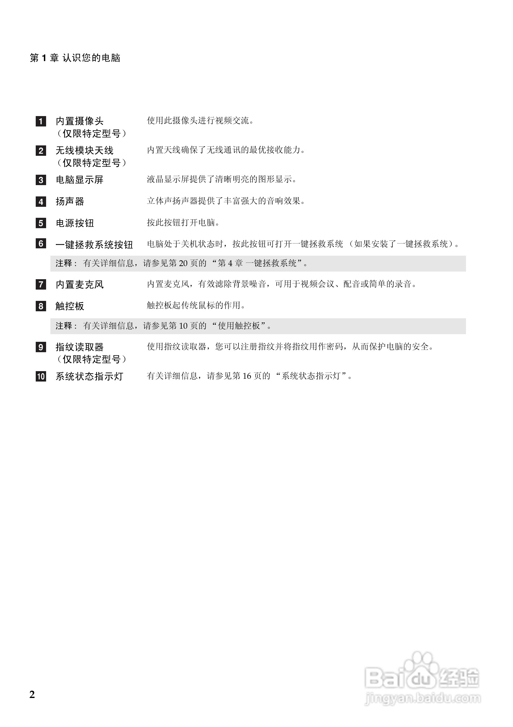 联想Lenovo B475笔记本电脑使用说明书:[1]