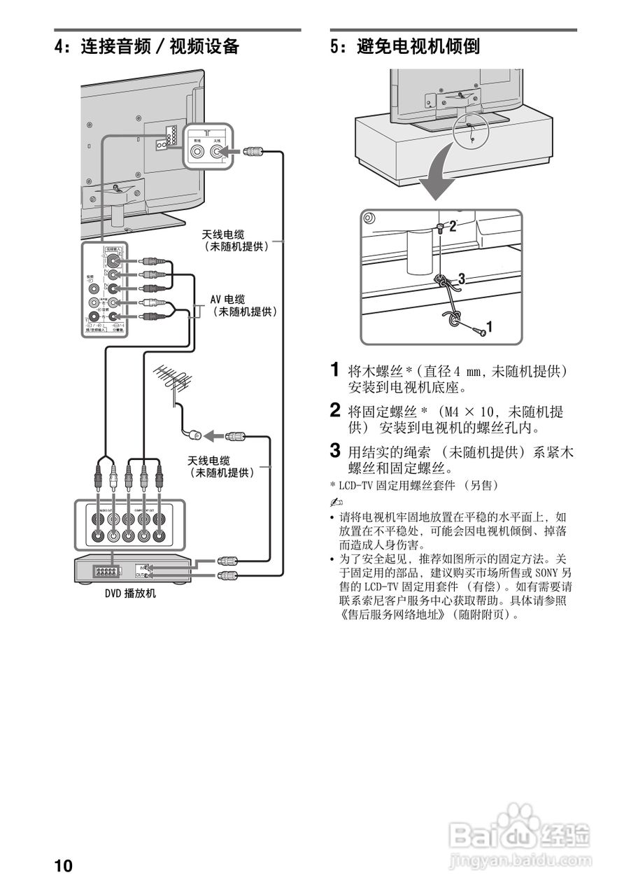 索尼KDL-40EX520液晶彩电使用说明书:[1]
