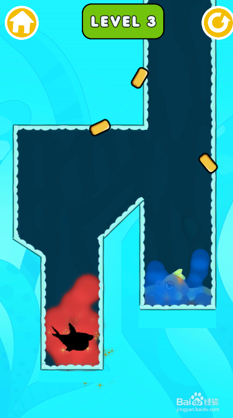 Rescue The Fish的Level 3怎样过关?