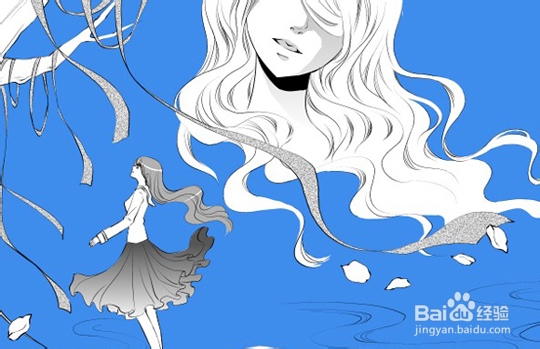 幻夜漫画插图原画教程