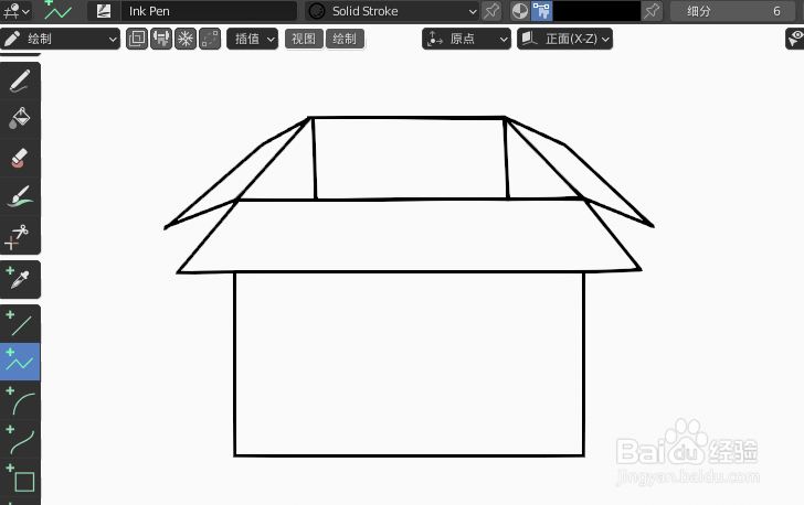 如何使用blender2.9设计打开的纸箱简图模型