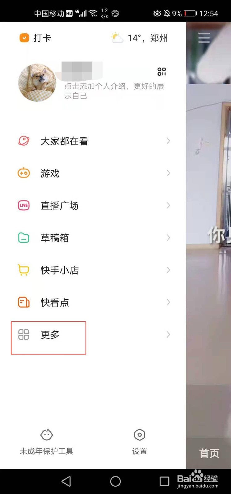 快手如何查看黄钻记录