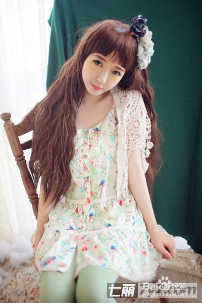 夏季小清新森女风搭配 碎花裙甜美可爱又减龄