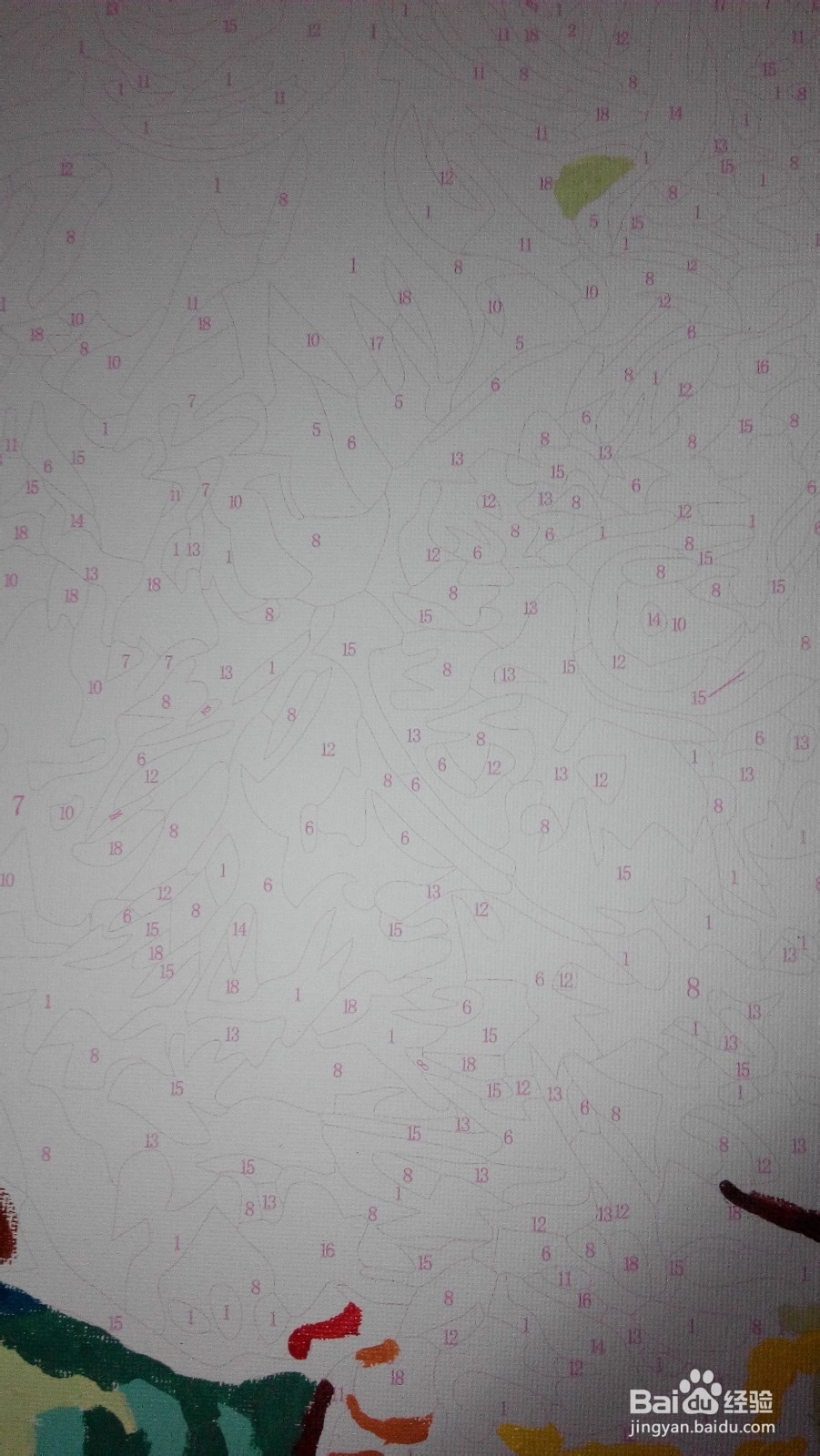 数字油画的画法