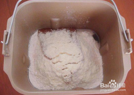 用面包机做面包的步骤