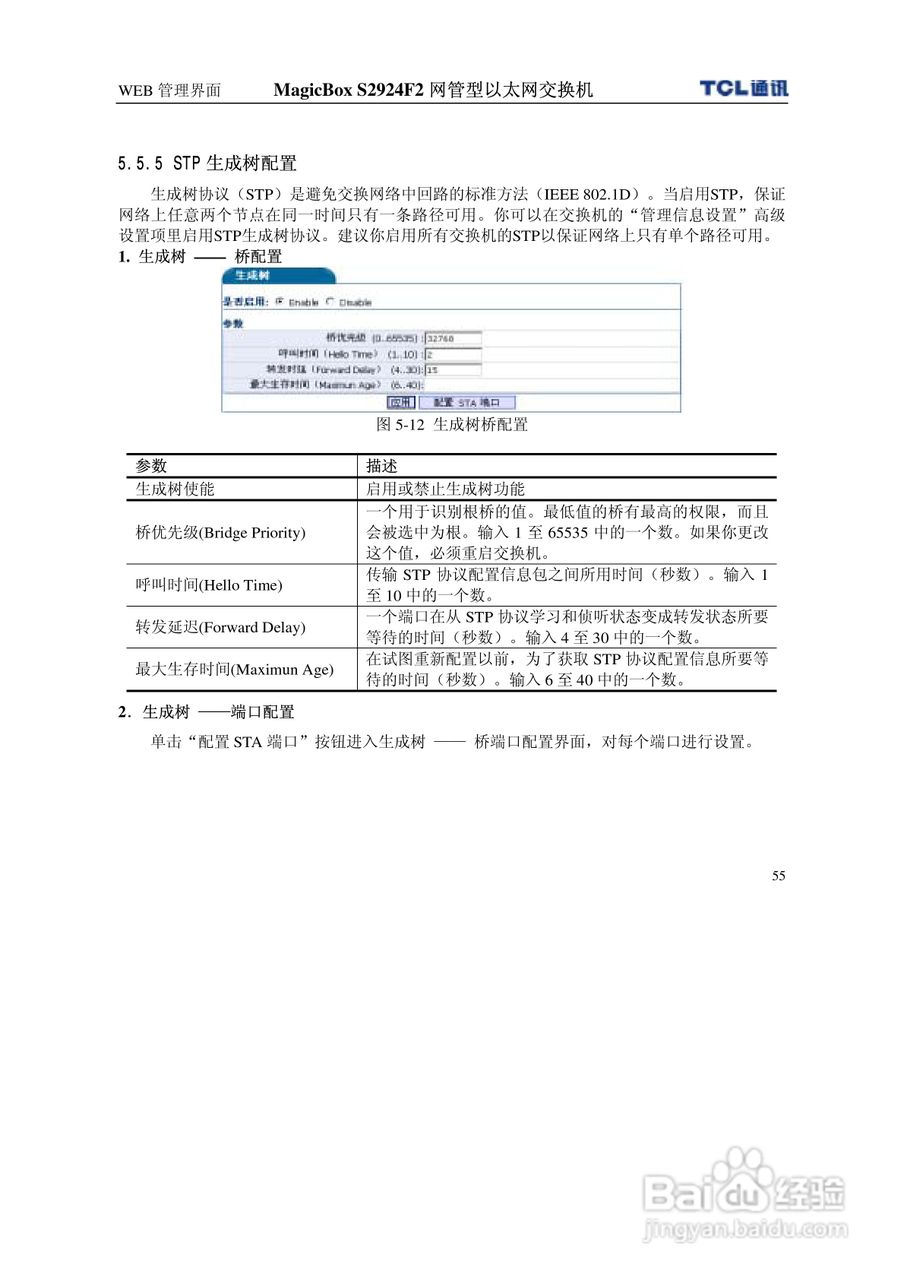 TCL王牌交换机S2924F2型说明书:[7]