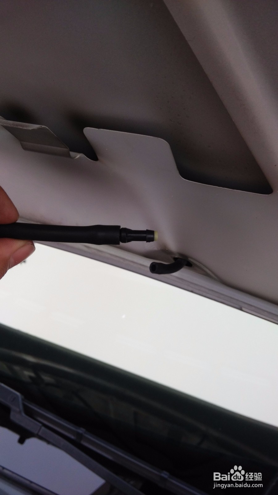 修复东风标致308雨刷不喷水