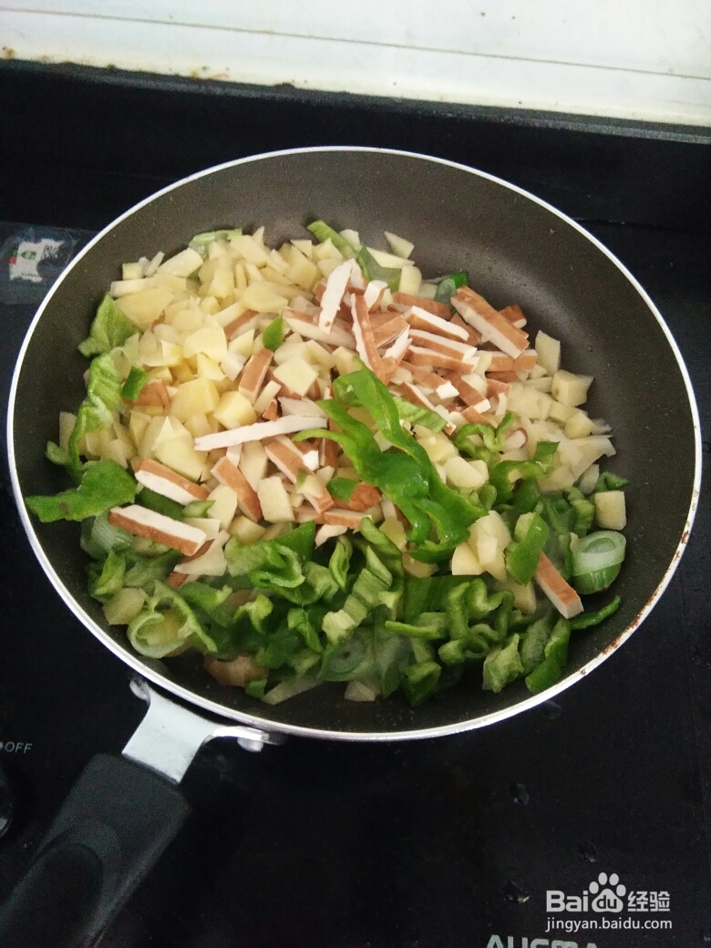 吃不胖的香干土豆鸡腿