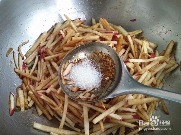 教你素菜荤做,肉味烧萝卜