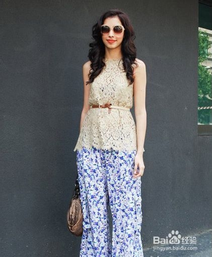 民族风逆袭，8款印花裤初夏显瘦搭