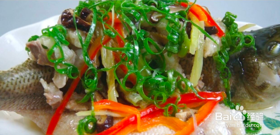 家常菜：蒸鲈鱼