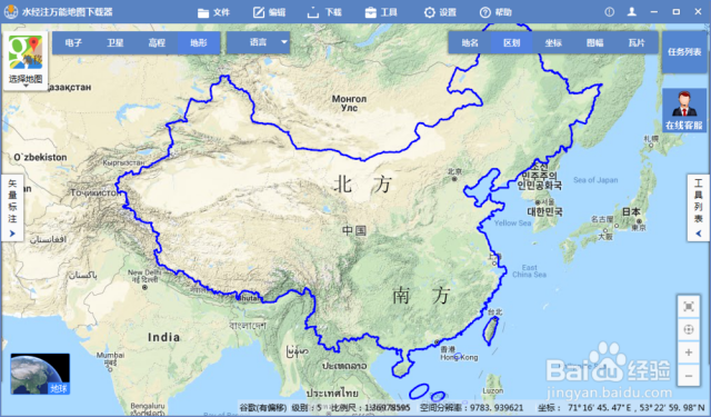 如何查看中国地理分布地图-（中国地理在哪看）[图]