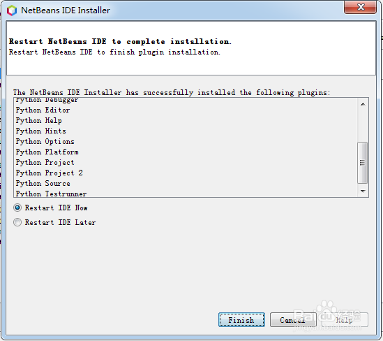 如何在最新版本NetBeans9中添加python语言插件