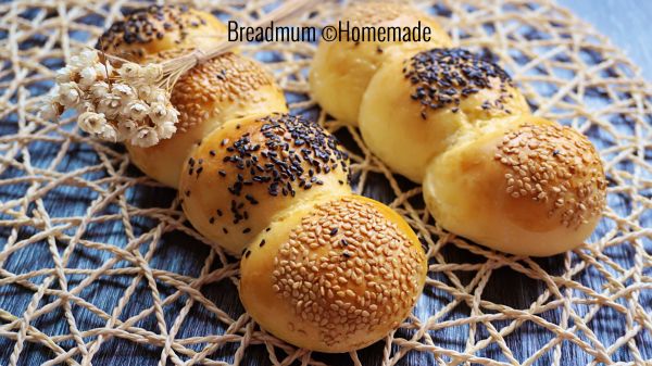 南瓜芝麻小餐包