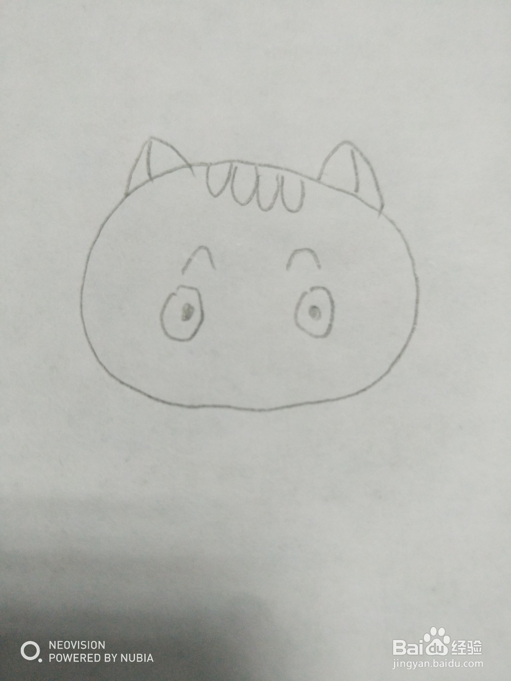 怎么画可爱的小猫