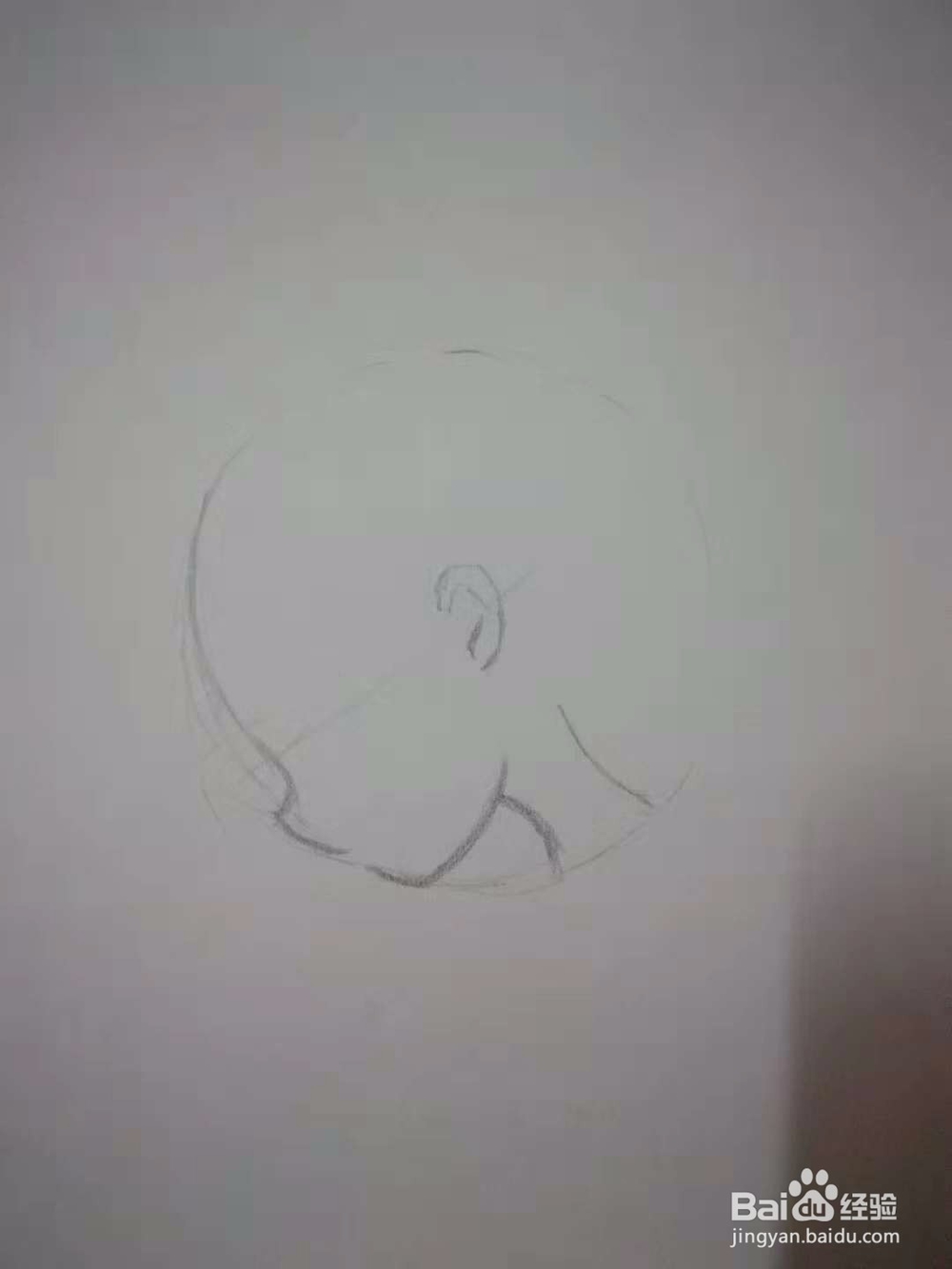 剪刀石头布Q版漫画水手服人物手绘插画线稿教程