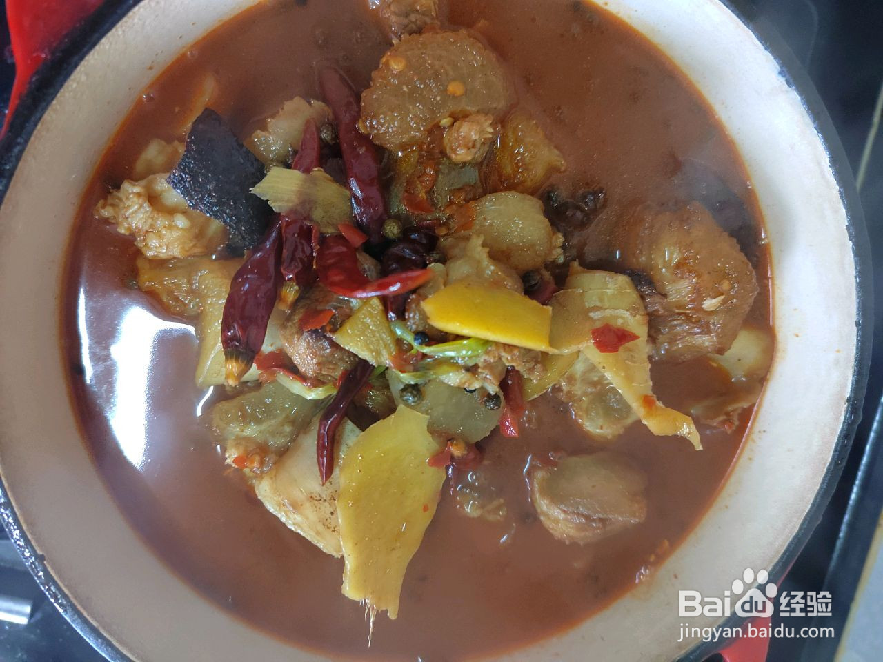 红烧牛蹄筋的做法