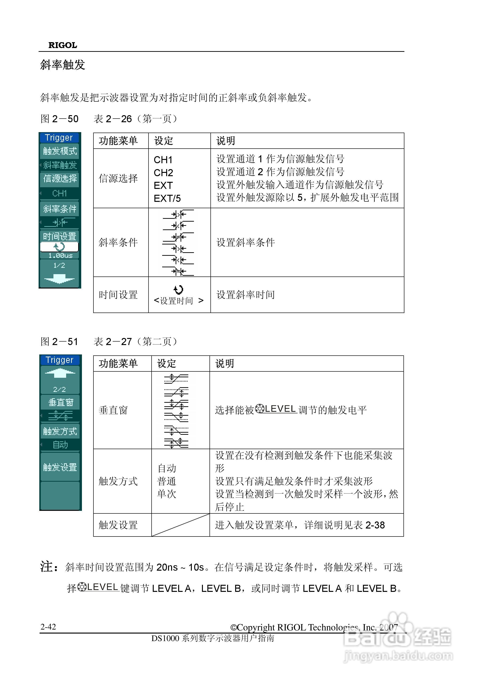 普源精电DS1022M数字示波器用户手册:[7]