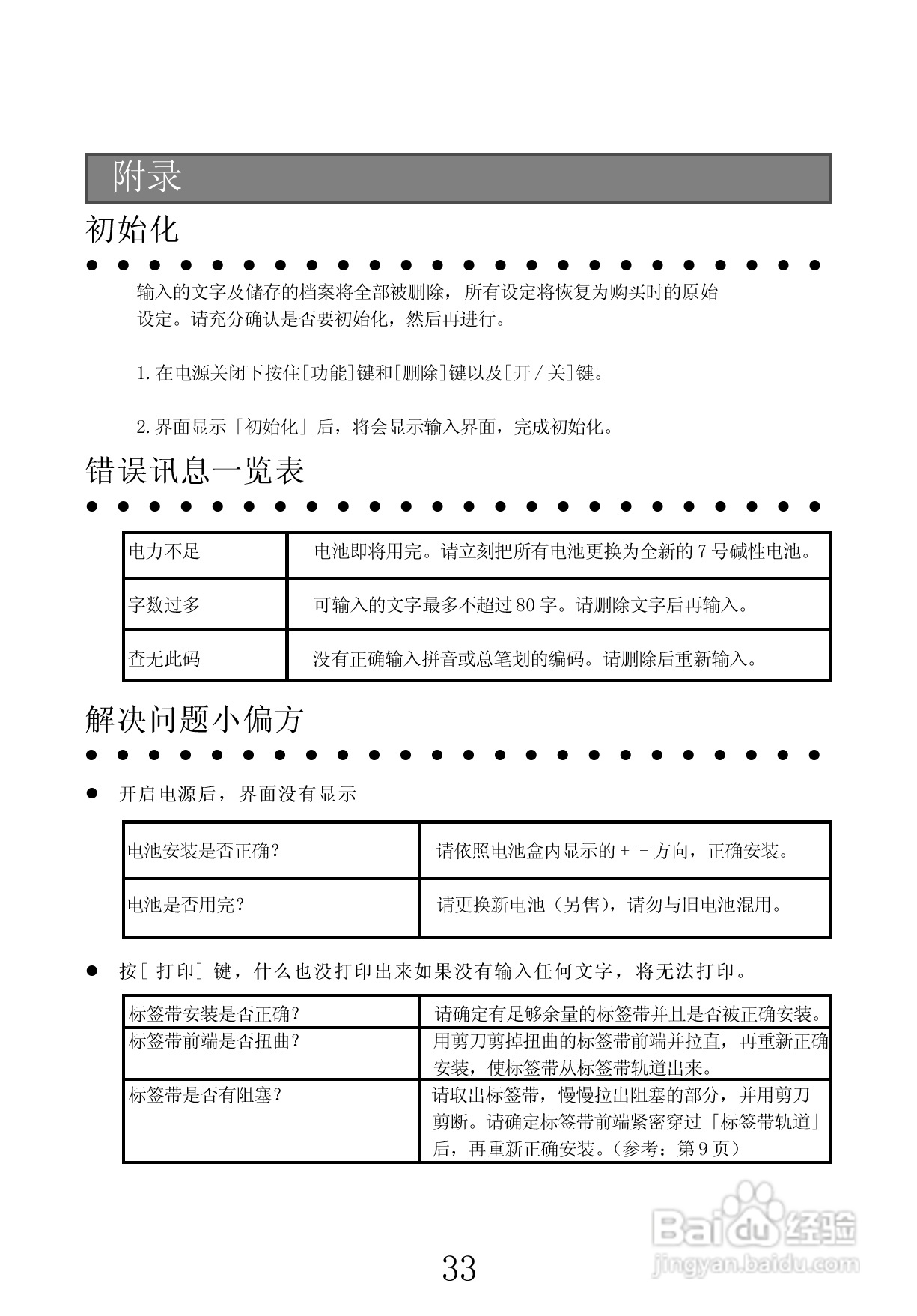 兄弟PT-1100CH标签打印机使用说明书:[4]