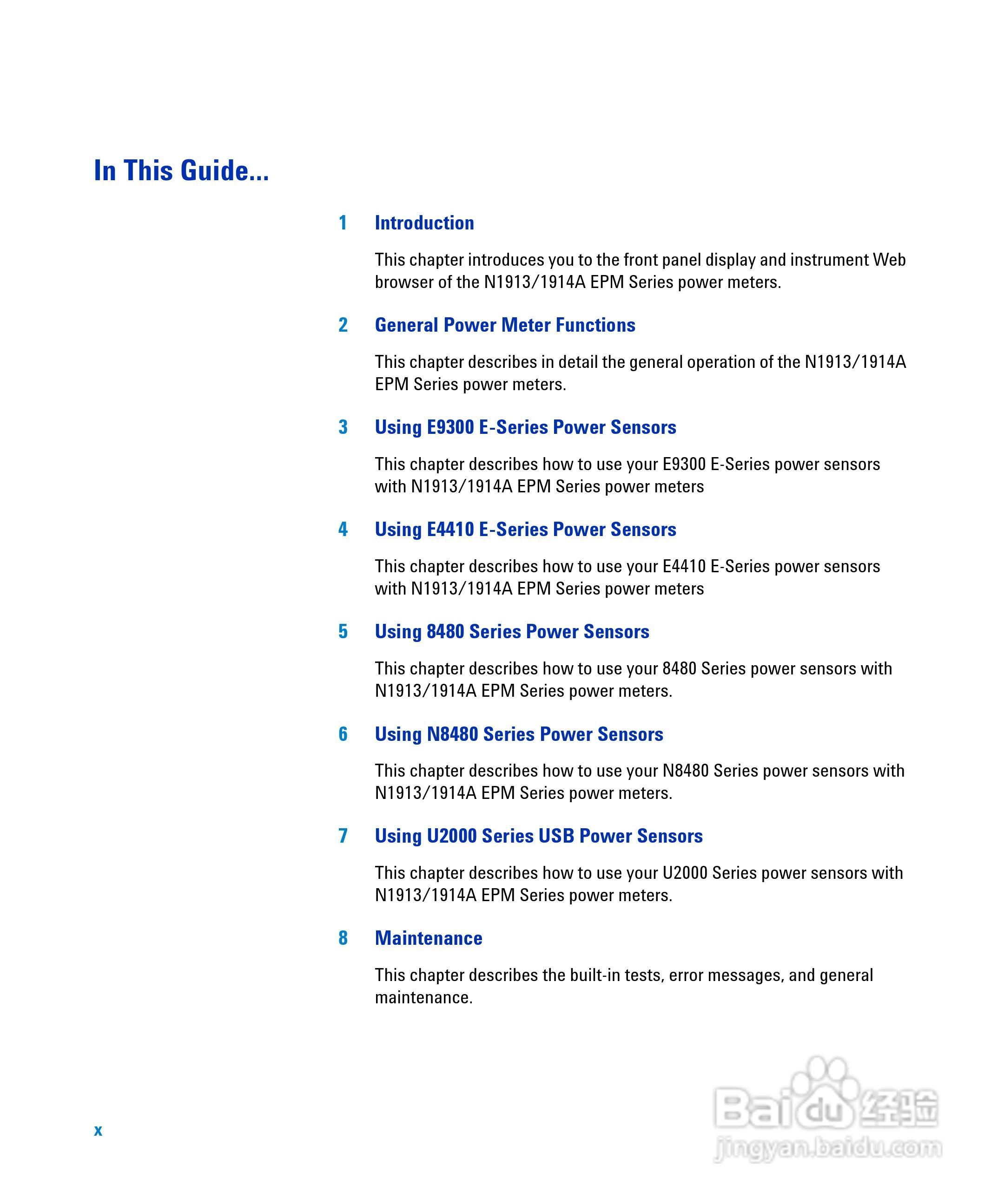 N1913A功率表使用手册:[1]