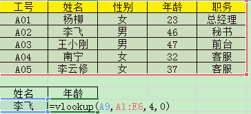 Vlookup函数常见错误汇总--基础篇1