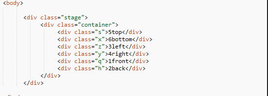 css3动态立体图过渡效果事例