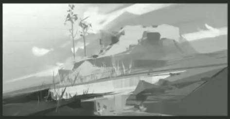 场景原画的不同绘画技法